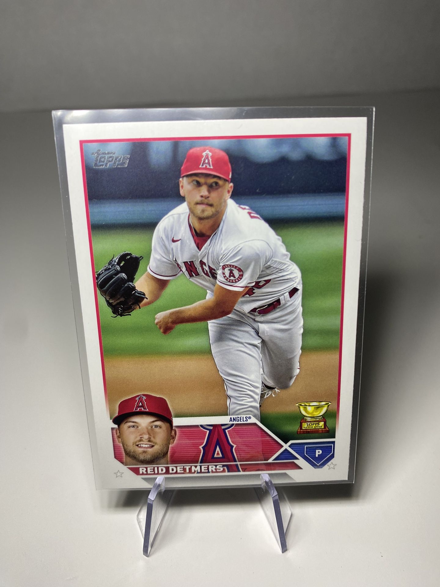 Reid Detmers 2023 TOPPS SERIES 2 ALL-STAR ROOKIE CUP CARD #645 ANGELS
