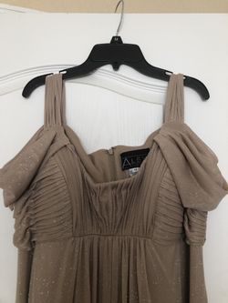 Evening Dress- Gold- Worn once size 14