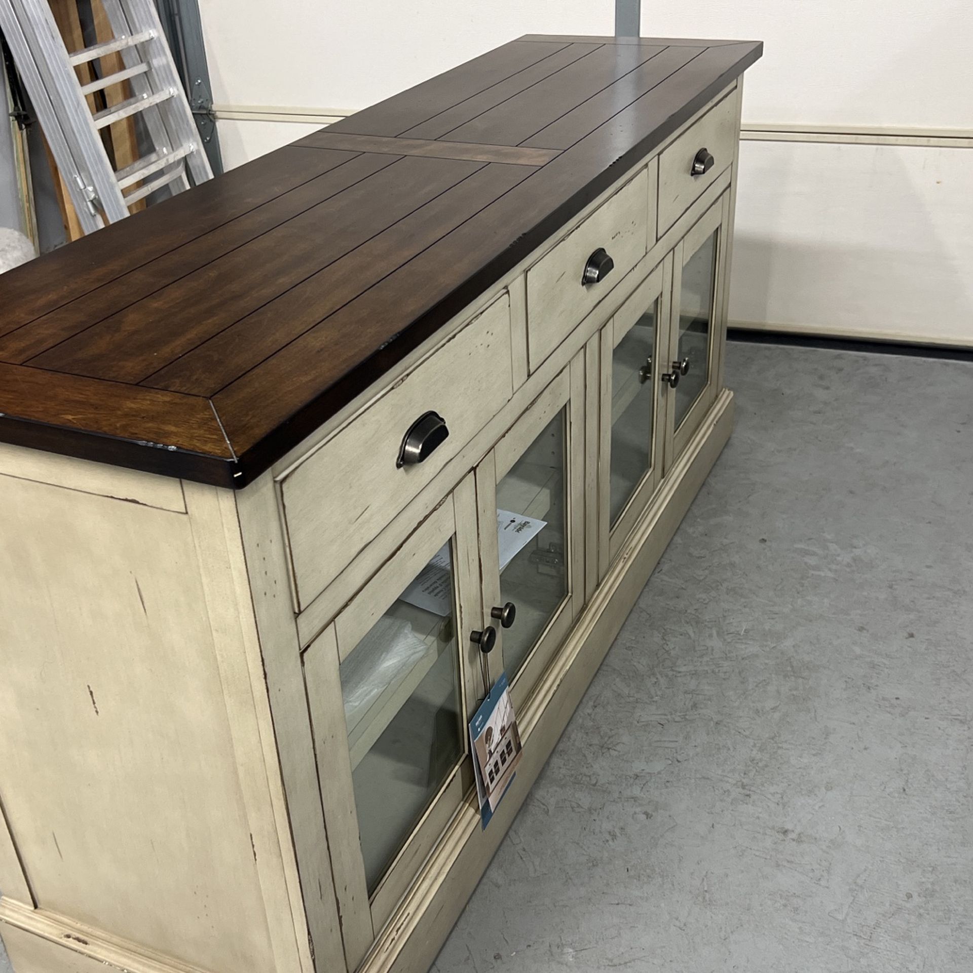 Bayside 72” Accent Console - Distressed Finish
