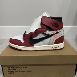 Jordan 1 Off White Chicago