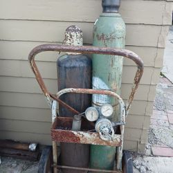 Gas Cutting Troch Welding Tanks