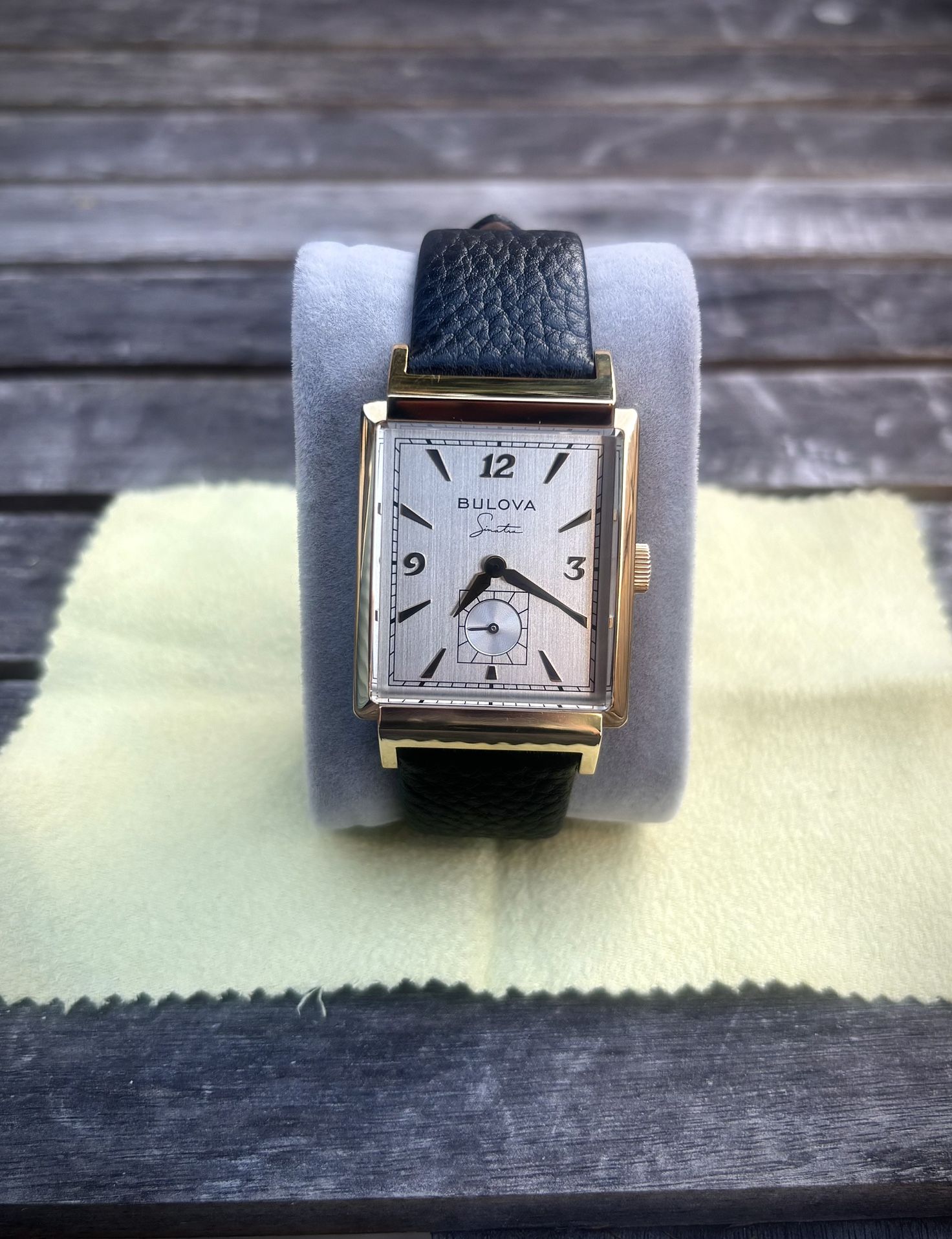 Bulova ‘My Way’ Frank Sinatra Collection Men’s Gold Dress Watch