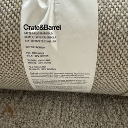 Crate & Barrel Baxter Marigold Area Rug