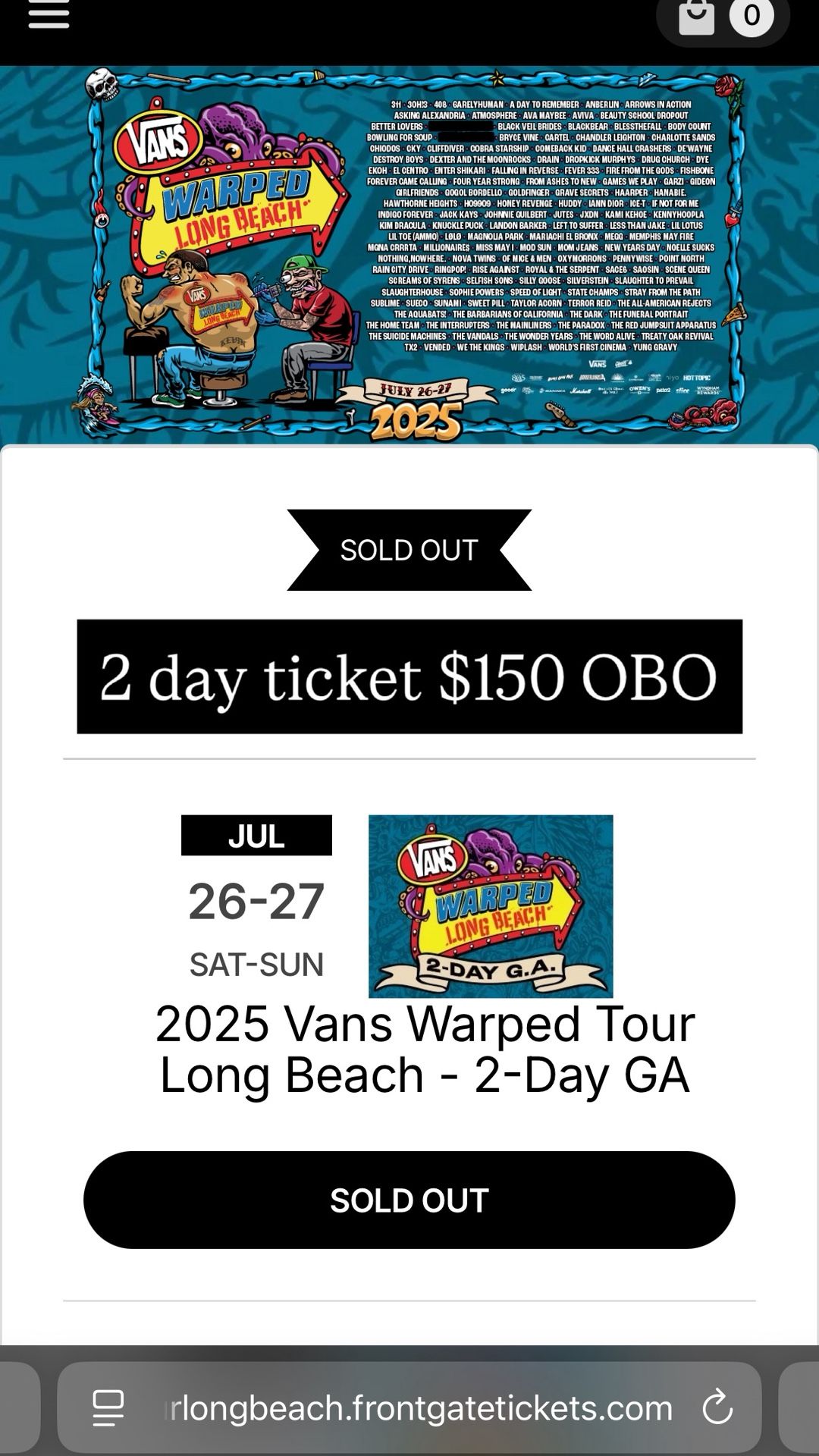 Vans Warped Tour
