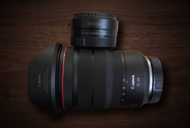 Canon RF 15-35mm f/2.8L IS USM - Barely Used, Adapter Included