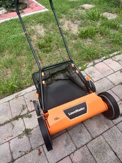 LawnMaster 18-Inch Reel Push Mower