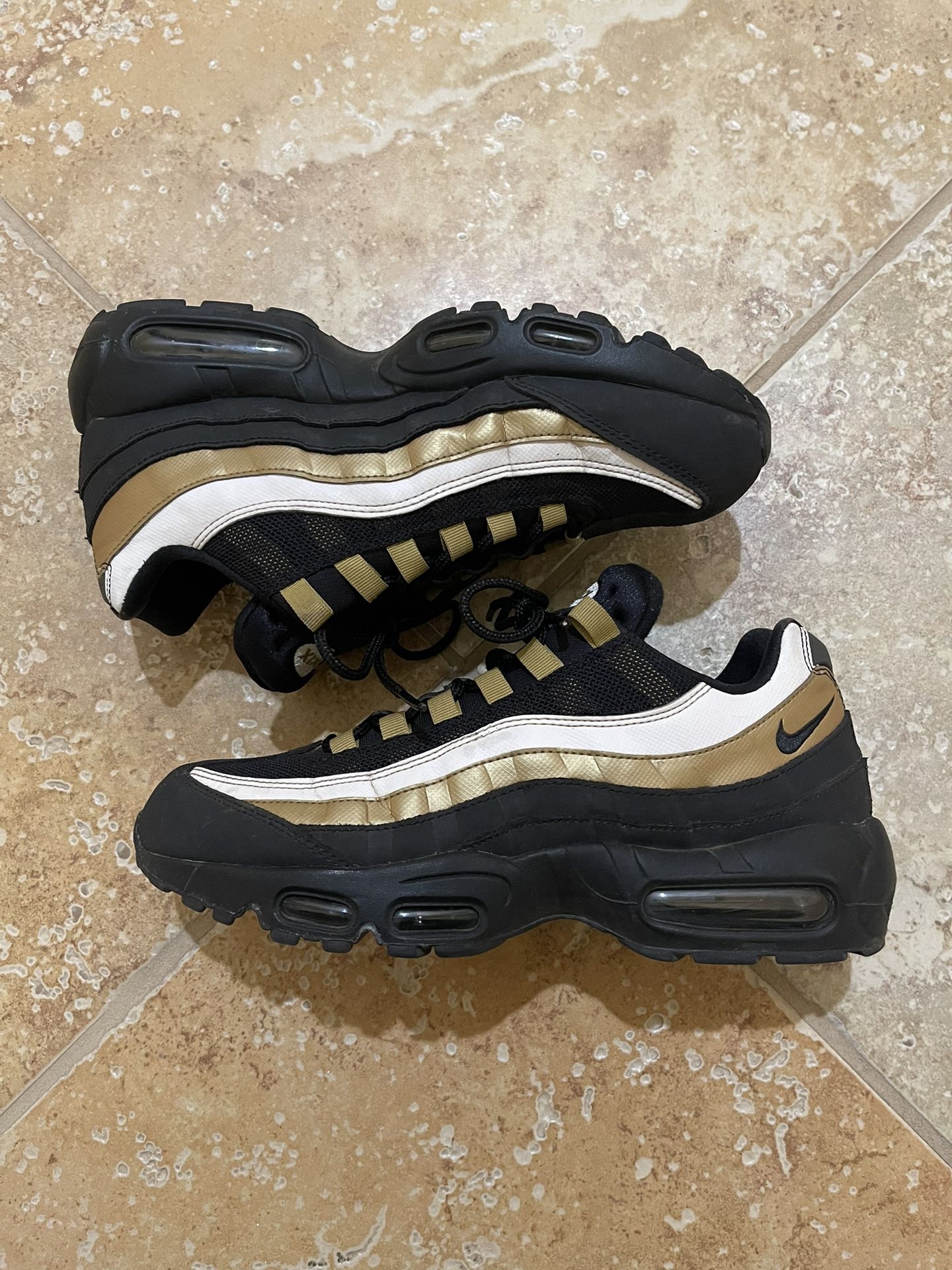 Size 9 - Nike Air Max 95 OG Black Gold