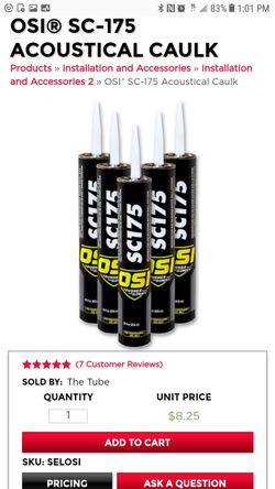 Acoustical caulk