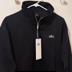 Black Alo Quarter Zip