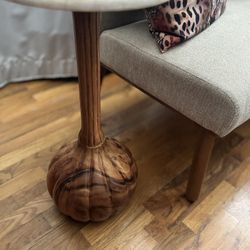 Unique Garlic Bulb Shaped Side Table (New)