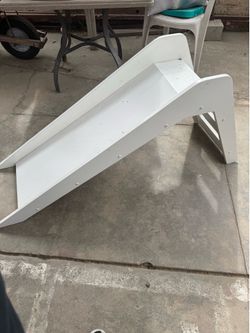 Wood slide white