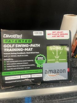Golf training mat