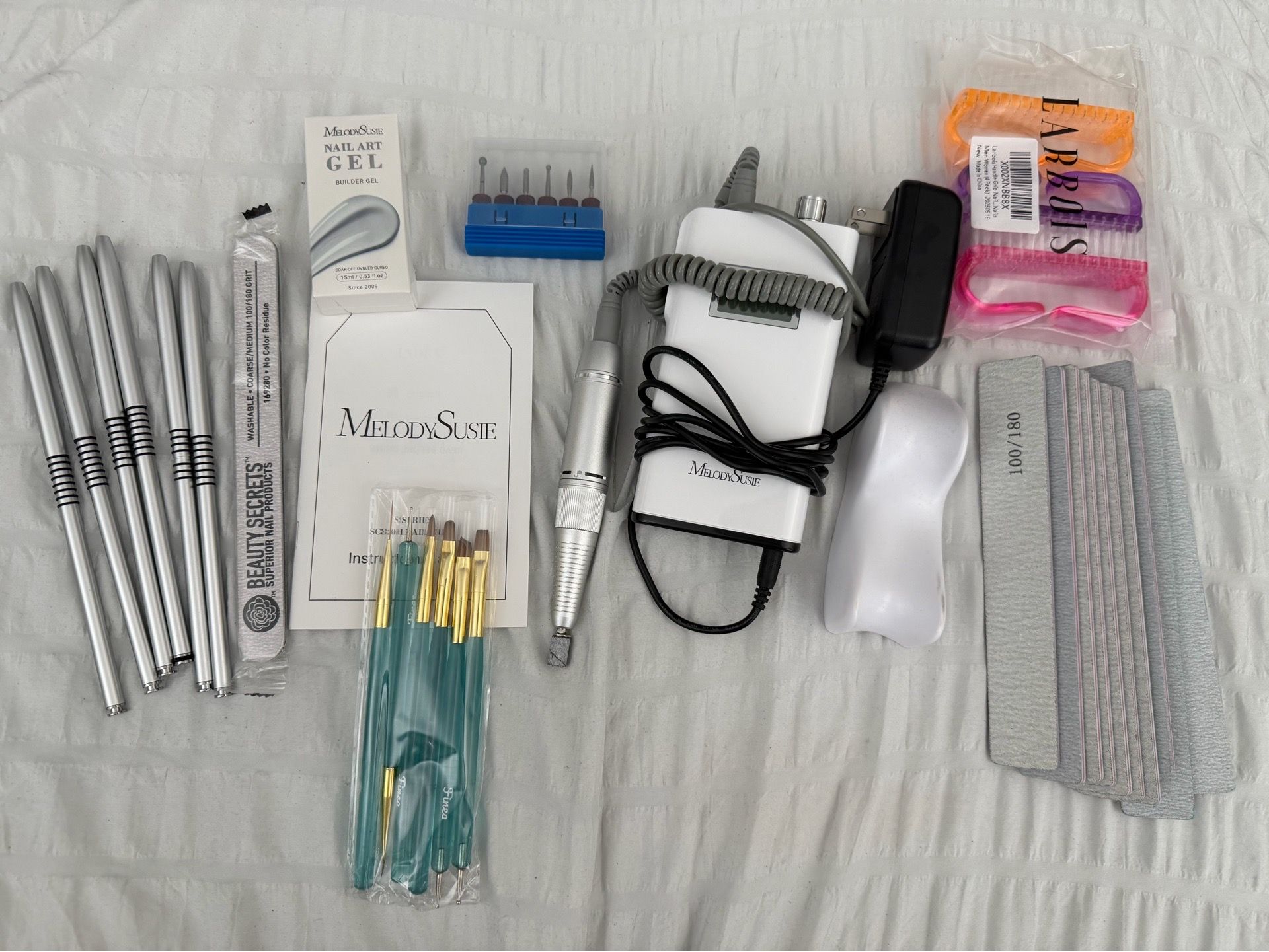 Nail drill & supplies