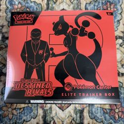 Pokemon Destined Rivals ETB PKC Exclusive 