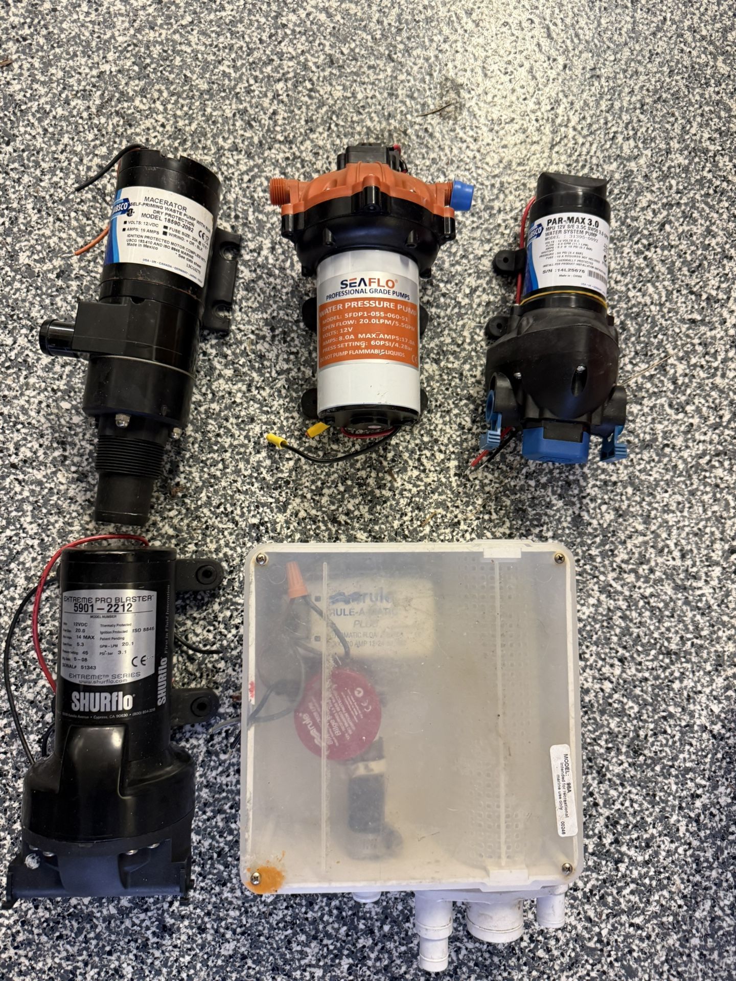 Boat Pumps and Parts