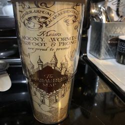 Tervis - HARRY POTTER “Marauders Map” - Insulated Cup/Tumbler - Lid - Hot / Cold