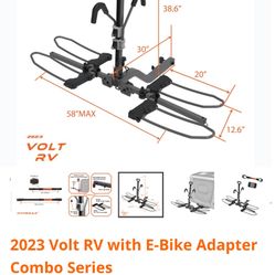 Bike Rack Hyperax Volt RV Hitch rack ** RV APPROVED**