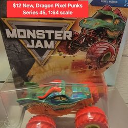 $12, New Dragon Pixel Punks, Series 45, 1:64 Scale