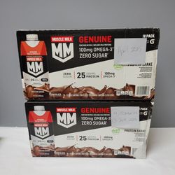 2 New Cases Muscle Milk Chocolate 