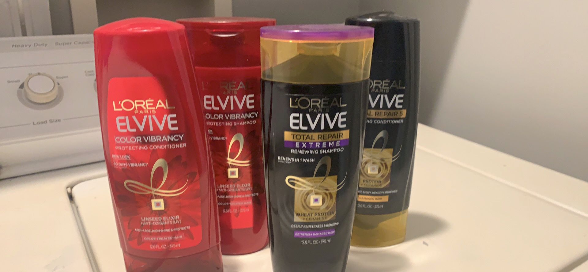 L’ORÉAL Elvive shampoo and conditioner