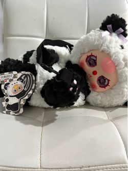Baby three backpack panda with rare pattern special eye