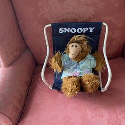 Vintage Plush ALF Hand Puppet Wearing Hawaiian Shirt