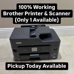 100% Working Brother Printer & Scanner (Only 1 Available) Pickup Today Available 