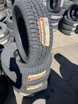 Arroyo AT LT 265/70/17 Tires installed / instaladas