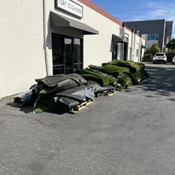 Artificial Grass Remnants Sold By The Pallet