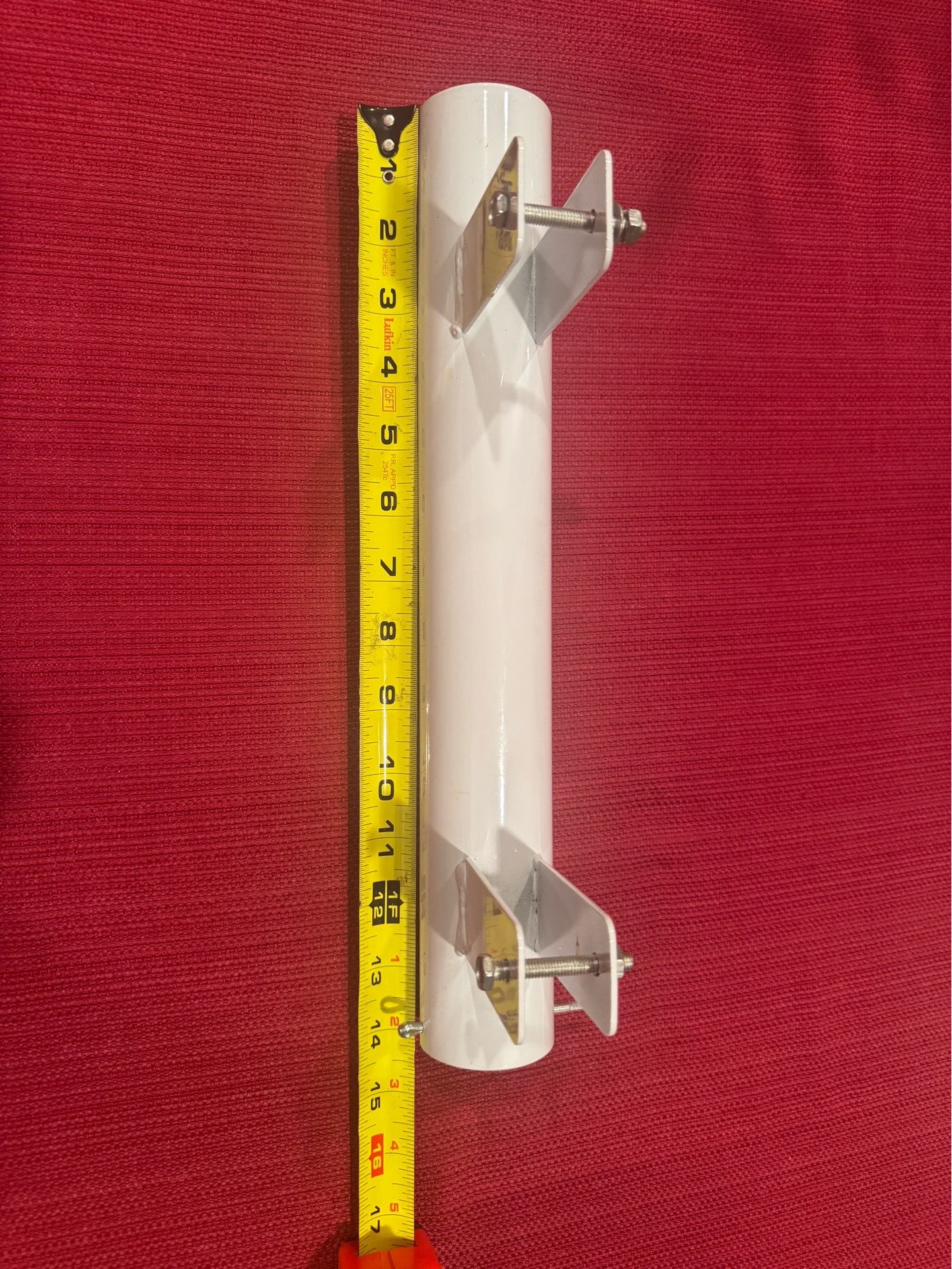 RV Toyhauler ladder flag pole mount. New