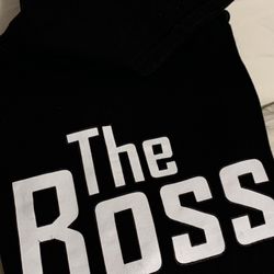 “The Boss” Fit Fleece Pull-Over Hoodie - Black