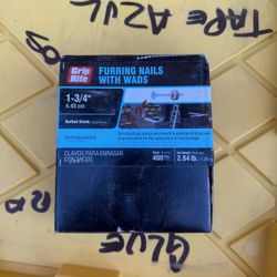 Furring Nails With Wads