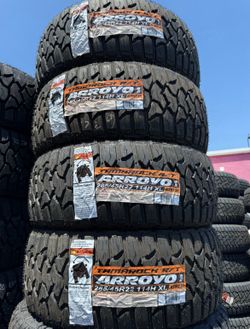 📲285/45/22 vendo set de llantas nuevas Arroyo RT