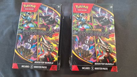 Pokémon Mega Evolution Pitch Black Booster Bundle x2