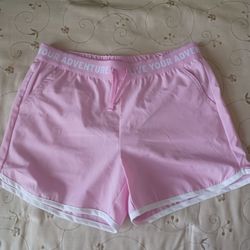 Girls Pink Athletic Shorts Size 14/16