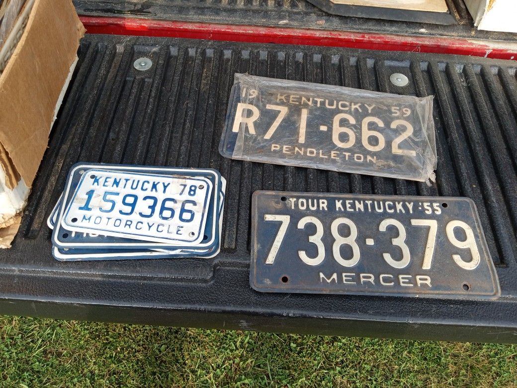 Antique Ky Plates