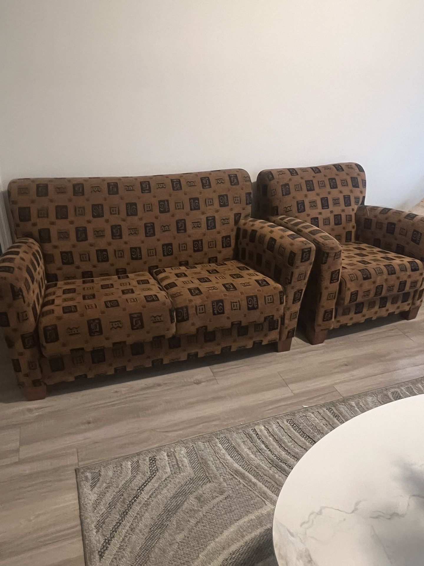 Two Piece Sofa Set
