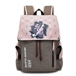 Demon Slayer Backpack w/small Pouch Included 