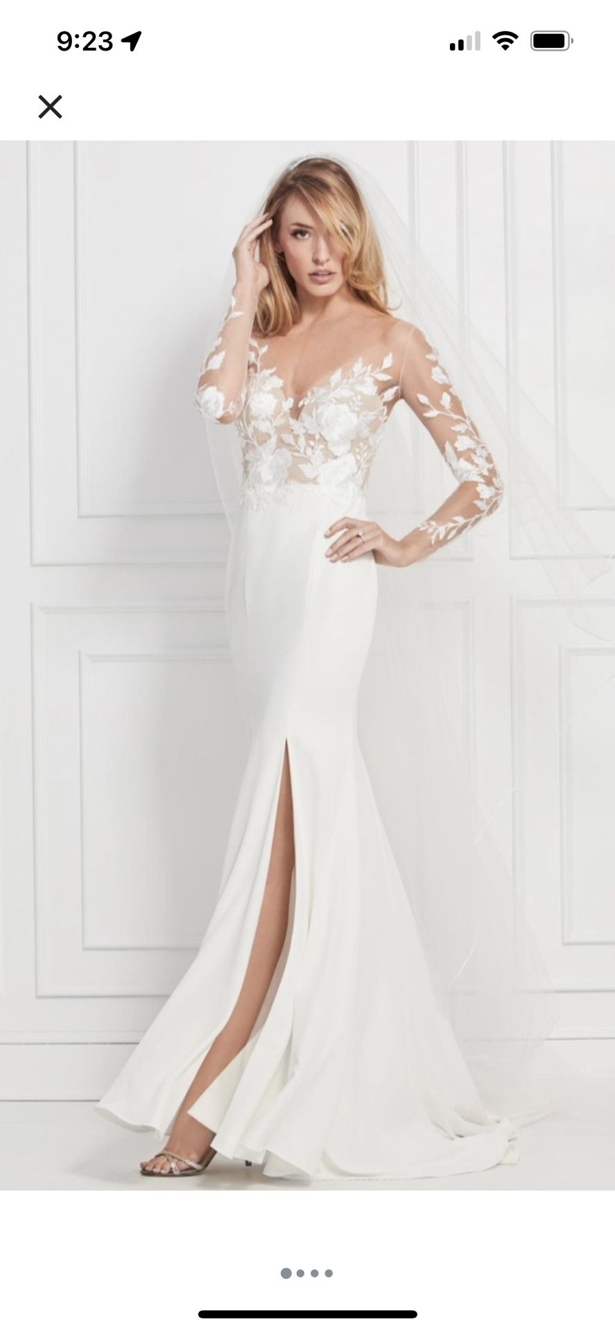 New Wedding Dress Size 10