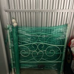 Ashley’s Twin Canopy Bed 