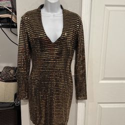 Gold Dress 