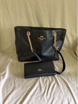 Coach shoulder bag set