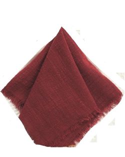 40piece Cloth Napkins with Fringe,
