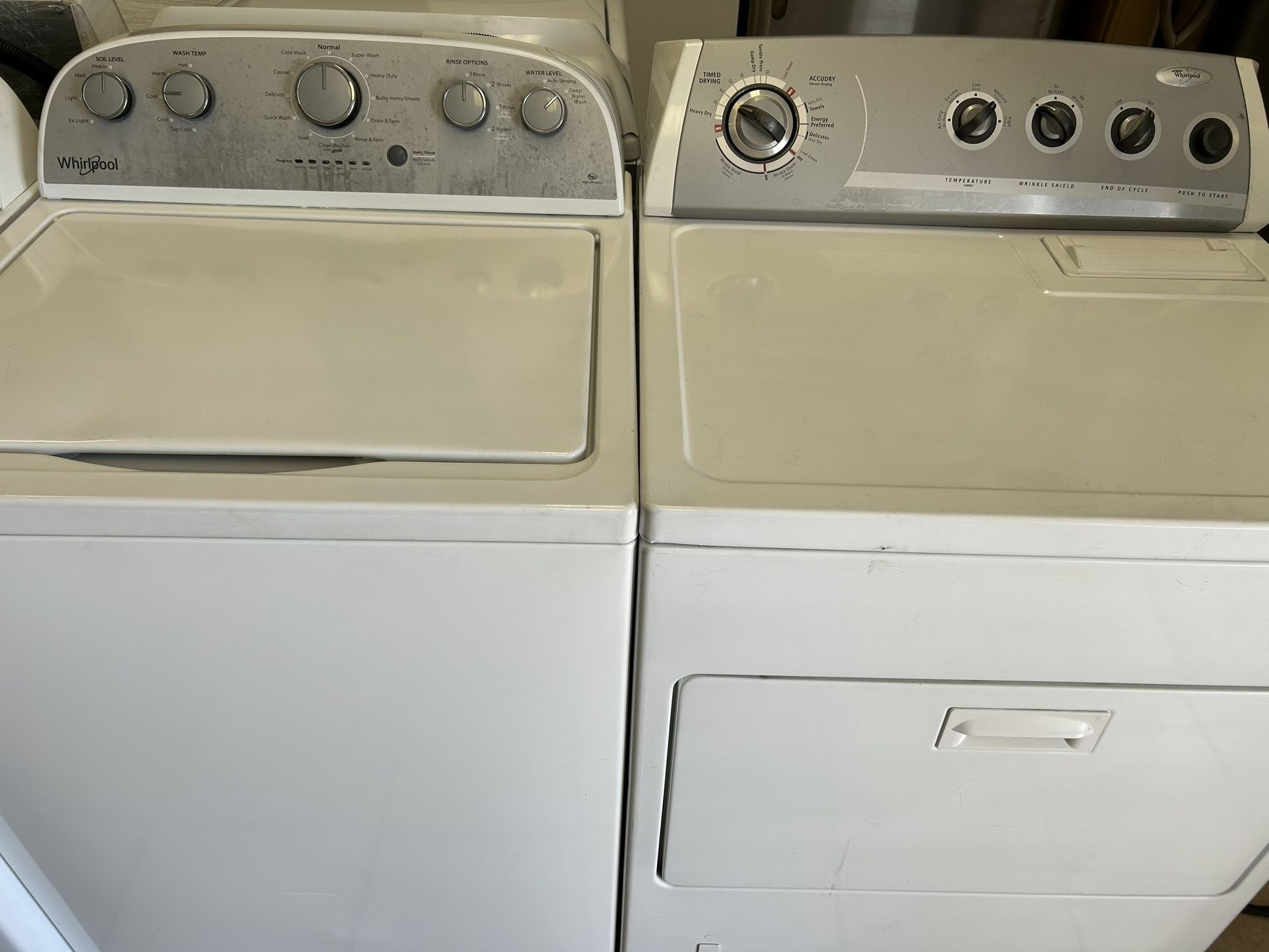 Whirlpool Washer+Dryer (delivery+install Available)
