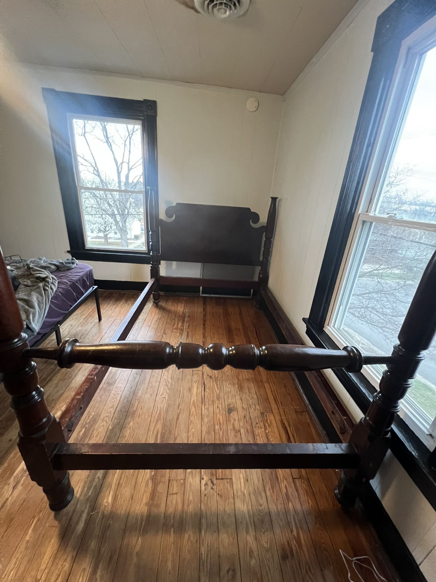 Solid Wood Full Bed Frame