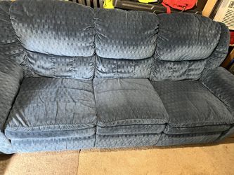blue couch