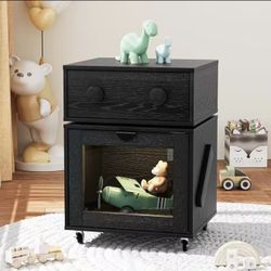 Brand new LED End Table, night stand, night table in brand new(Black) sorry I do not h