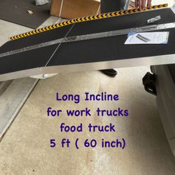 Gardner Truck, Food Truck - RAMP 5 Feet - Portable Folds Brand New
