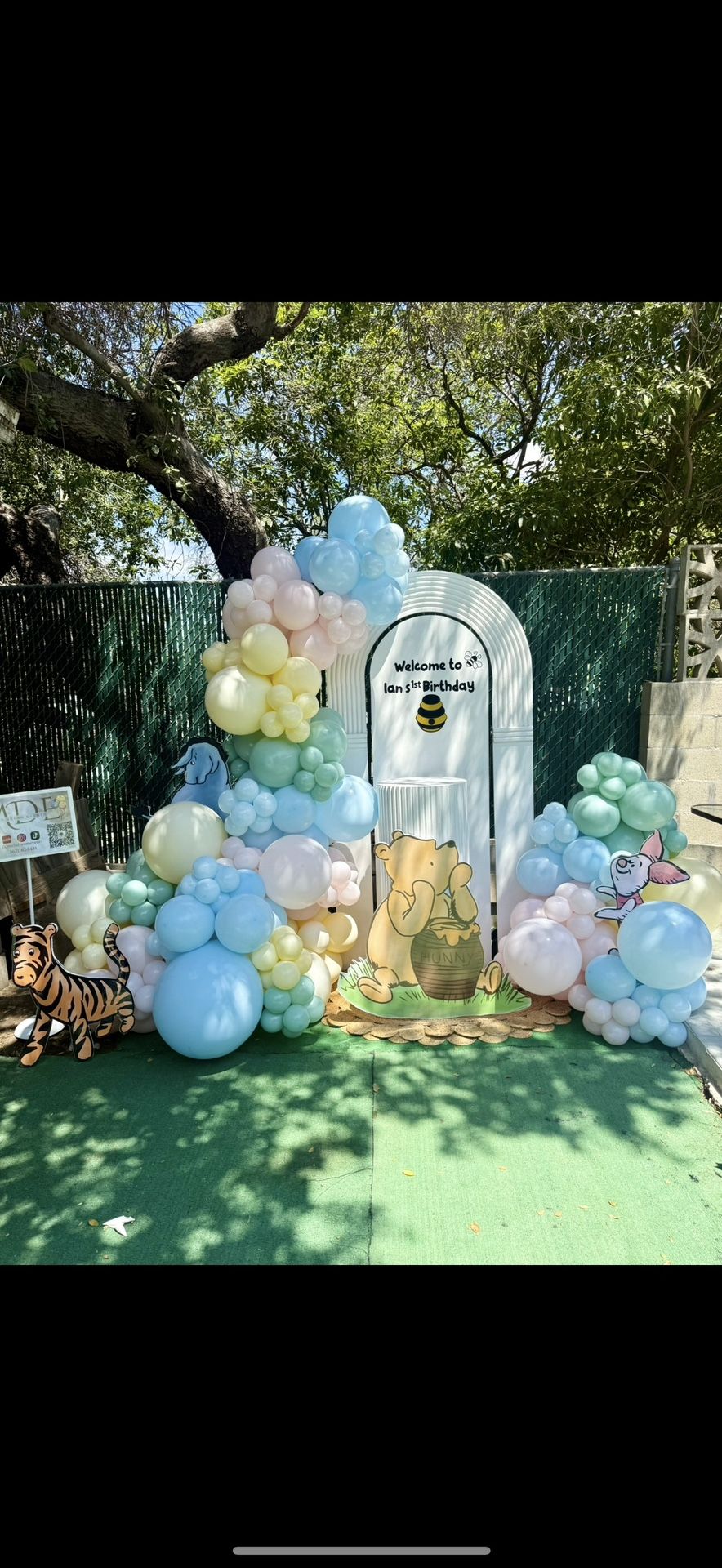 Winnie The Pooh Backdrop