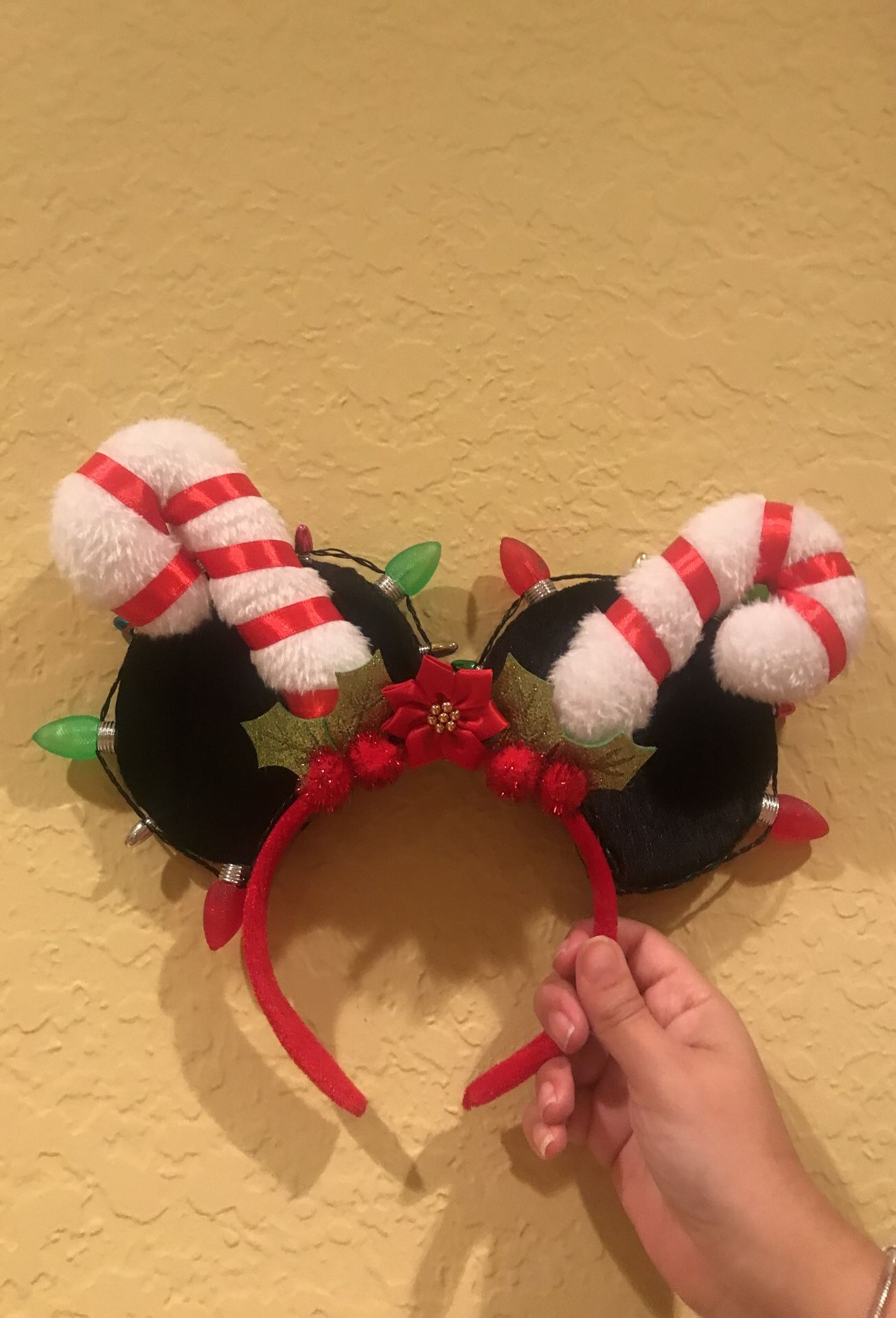 NEW!! Christmas Mickey ears